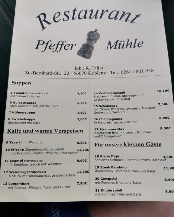 Restaurant Pfeffermuhle